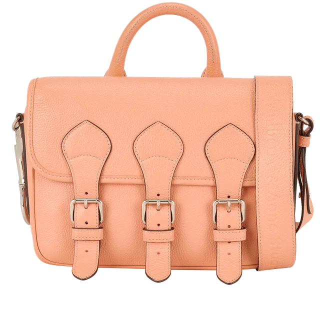 Mulberry X Acne Studios Satchel in Pink Leather from Designer Exchange