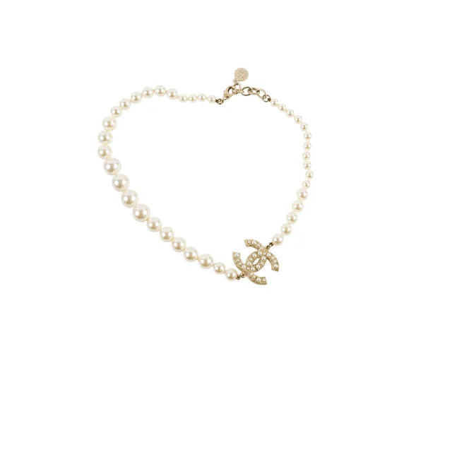 Chanel CC 100th Anniversary Pearl Necklace from The Purse Affair