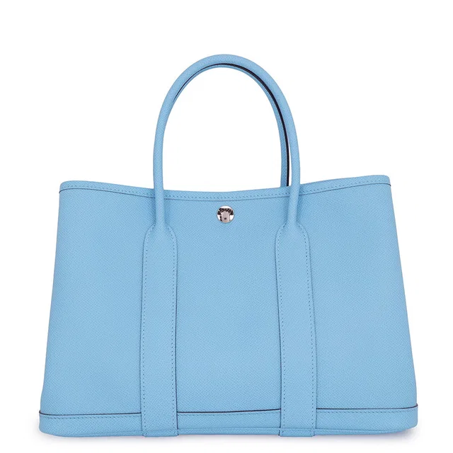 Hermès Garden Party Celeste Epsom Size TPM in Epsom leather from GALLERY RARE