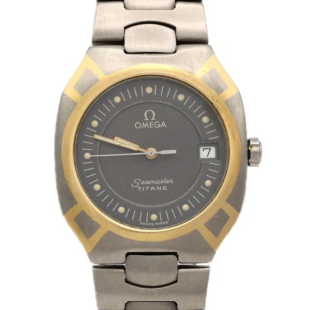 Omega Seamaster Polaris Ti 5814.40 Tixyg Quartz Watch in gold from Poshmark