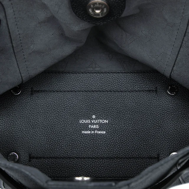 Blue Louis Vuitton Monogram Mahina Hina PM Satchel in Blue Leather from Designer Revival, photo 2 of 2
