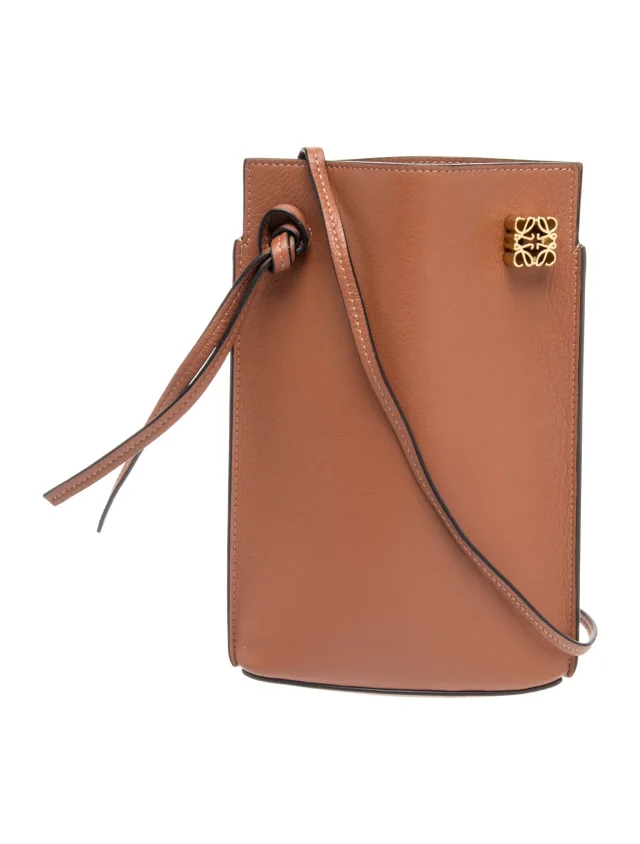 Loewe Leather Dice in brown|red Leather from The RealReal