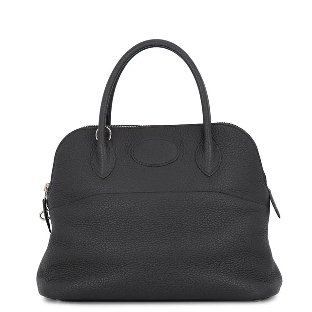 Hermès Bolide Black Taurillon Clemence Size 31 in Black Clemence leather from GALLERY RARE