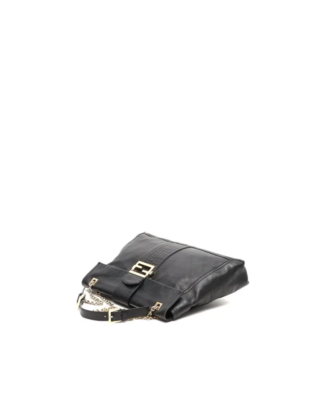 Fendi Maxi Baguette Flap Bag in Leather from A Retro Tale, photo 4 of 8