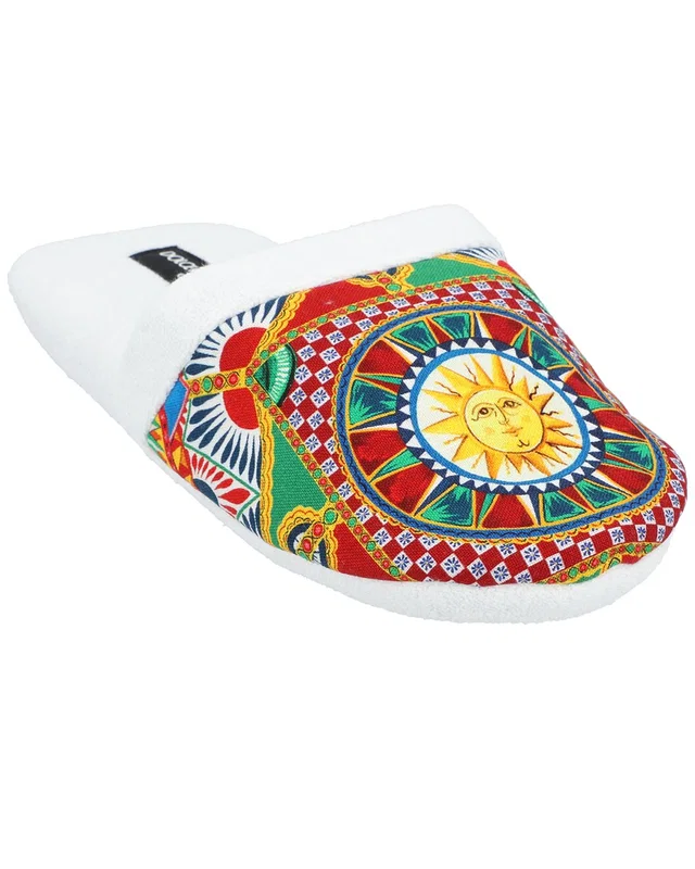 Dolce & Gabbana Cotton Terry Slippers, image 1 of 1 from Gilt