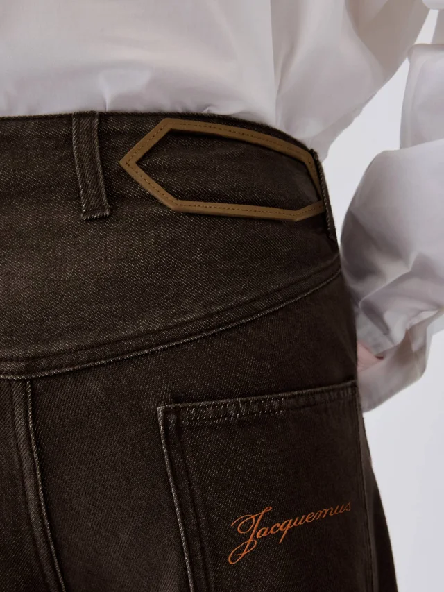 Jacquemus Curved-leg jeans, photo 4 of 5 from SENSER
