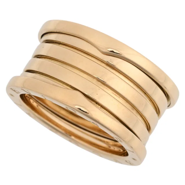 Bvlgari 18K B.zero1 Ring #57 Yellow Gold in Yellow from VINTAGE QOO TOKYO