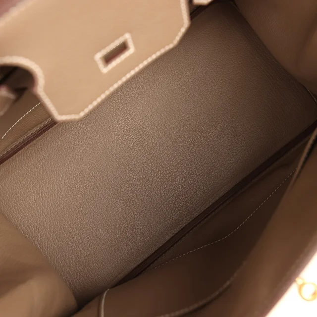 Hermès Birkin 30 Etoupe Togo Gold Hardware in Brown Togo from Madison Avenue Couture, photo 2 of 2