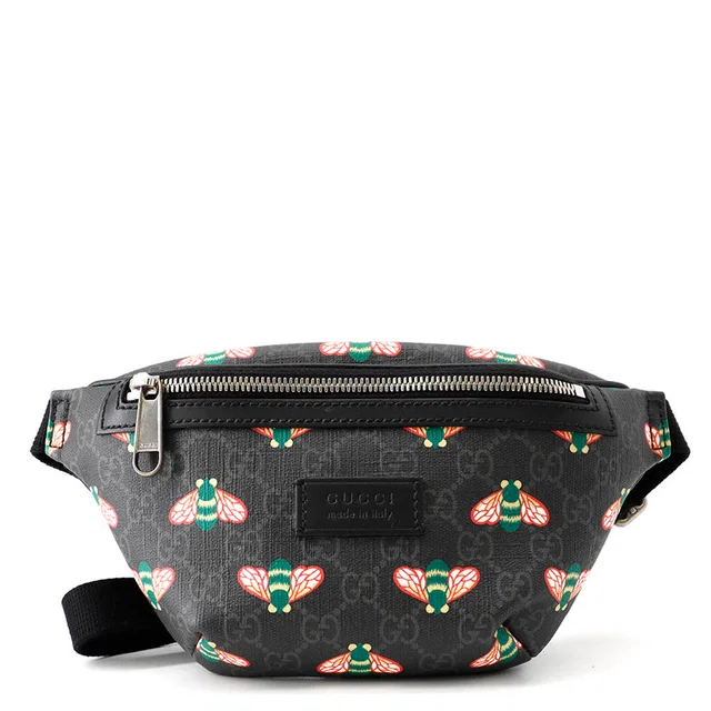 Gucci B GG Supreme Crossbody Bag Black675181 520981 GG Supreme Leather in Leather from GALLERY RARE