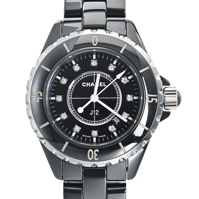 Chanel J12 Watch 33 Black in Black Ceramic from The Reluxe