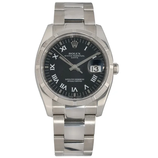 Rolex Oyster Perpetual 115210 34mm Stainless Steel Watch from H&T