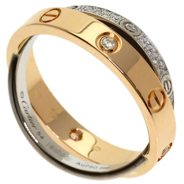 Cartier Be Love Full Pave Diamond 54 Ring from The Reluxe