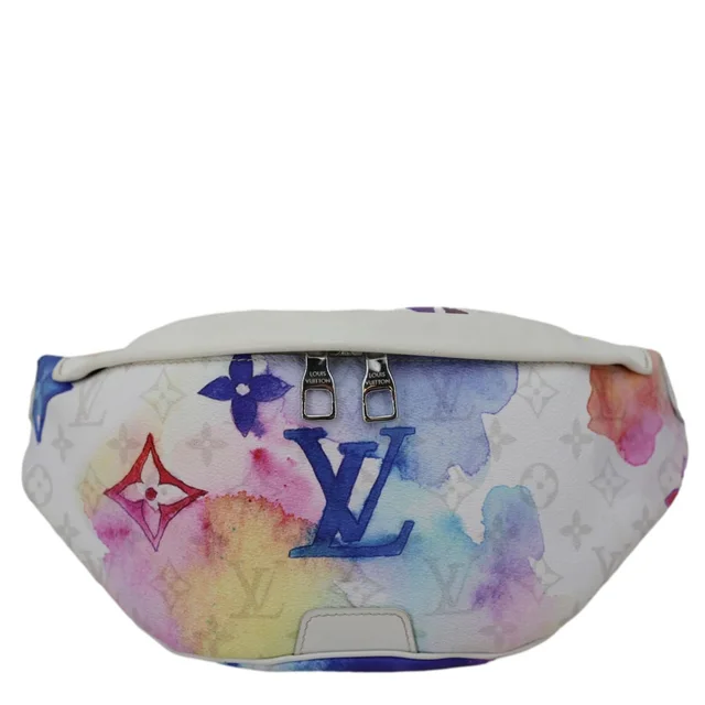 Louis Vuitton Discovery Monogram Watercolor Bumbag Multicolor in Multicolor Canvas from Dallas Designer Handbags