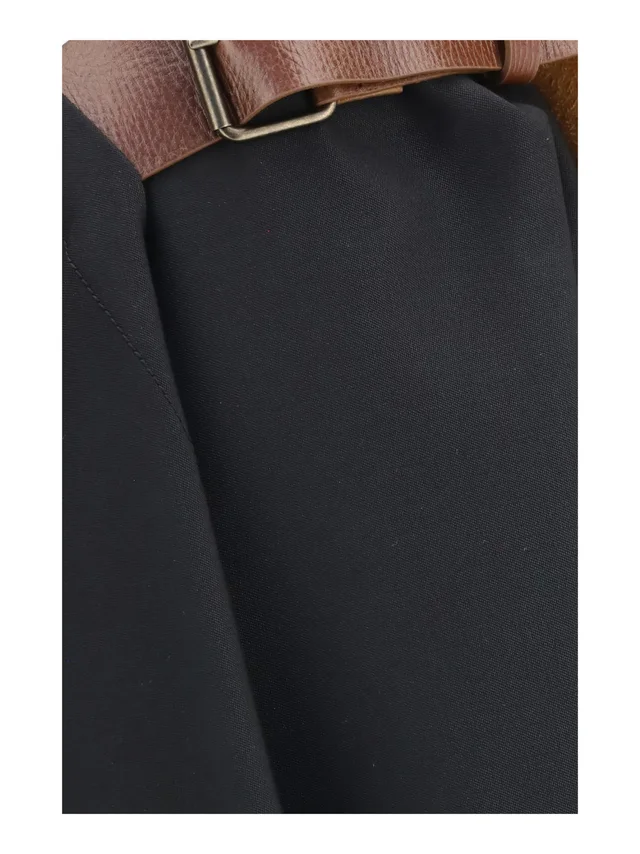 Bottega Veneta Wool Grain De Poudre Skirt, photo 3 of 7 from SENSER