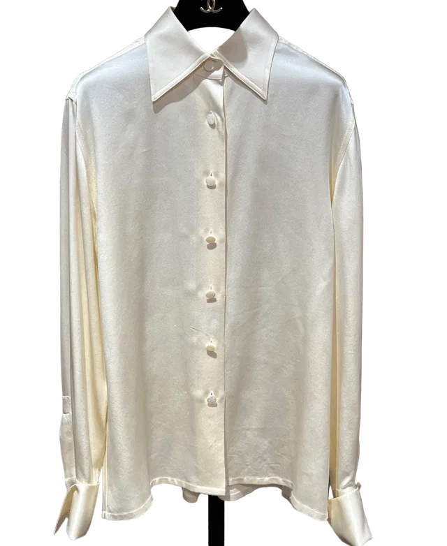 Chanel 1998 A Silk Shirt in Silk from Luxury Promise