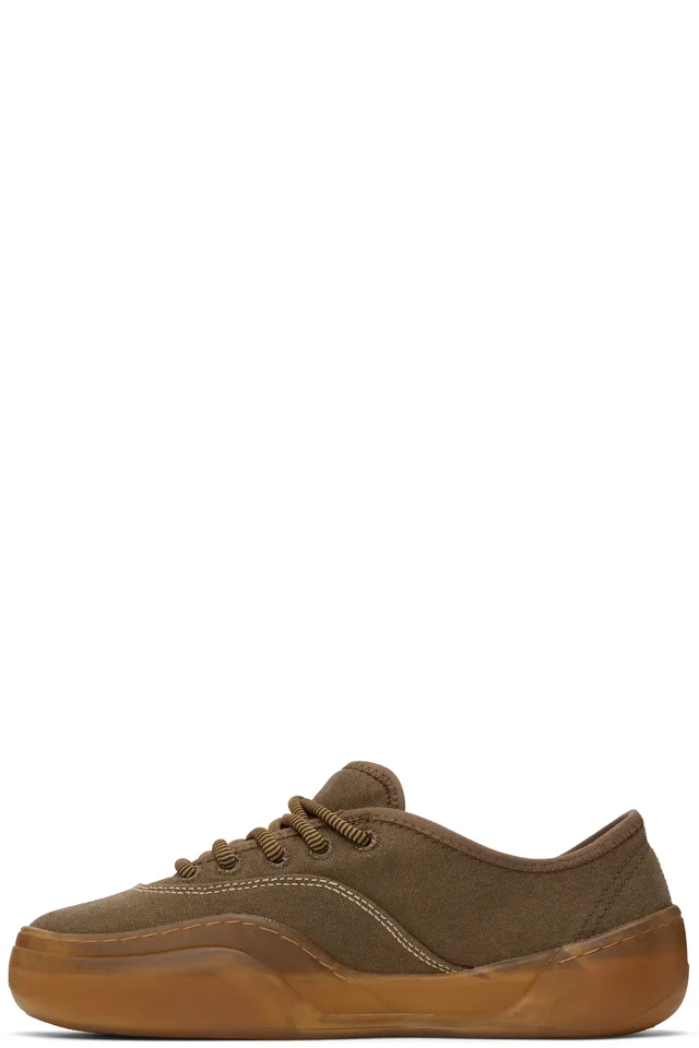 ERL Brown Coupe Sneakers, photo 3 of 5 from SSENSE
