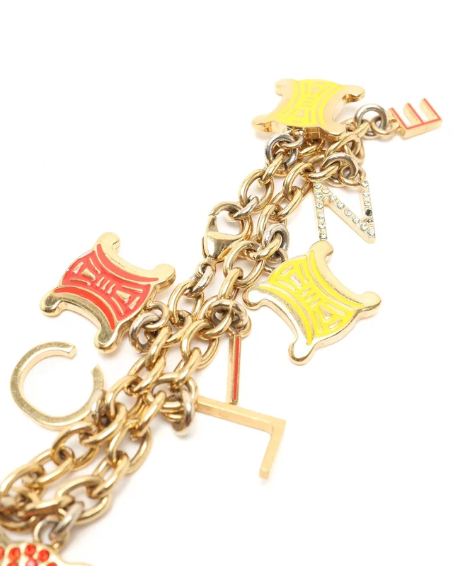 Celine Triomphe Charms Bracelet from A Retro Tale, photo 3 of 4