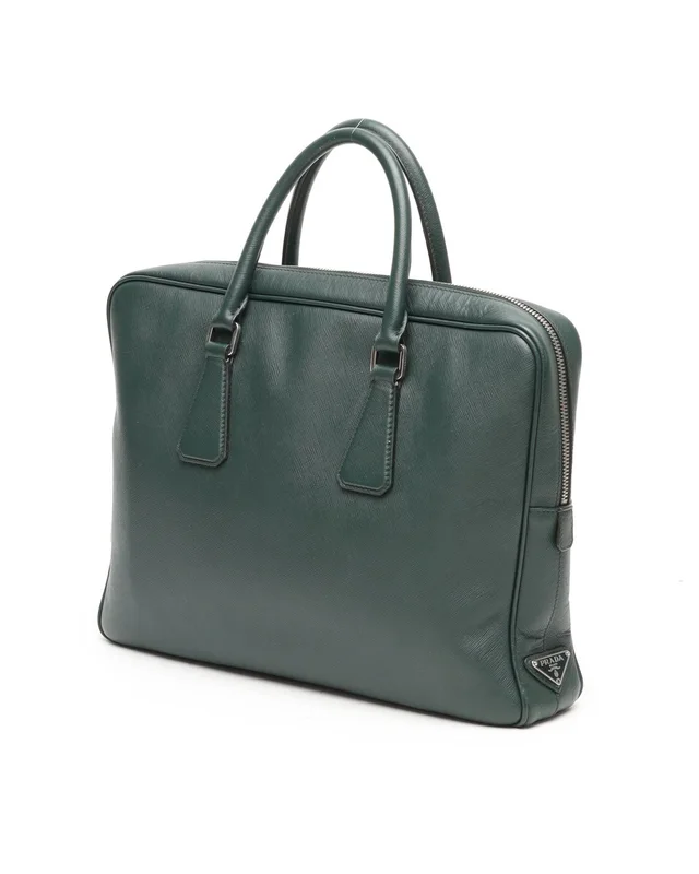 Prada Saffiano Business Bag in Saffiano leather from A Retro Tale, photo 3 of 13
