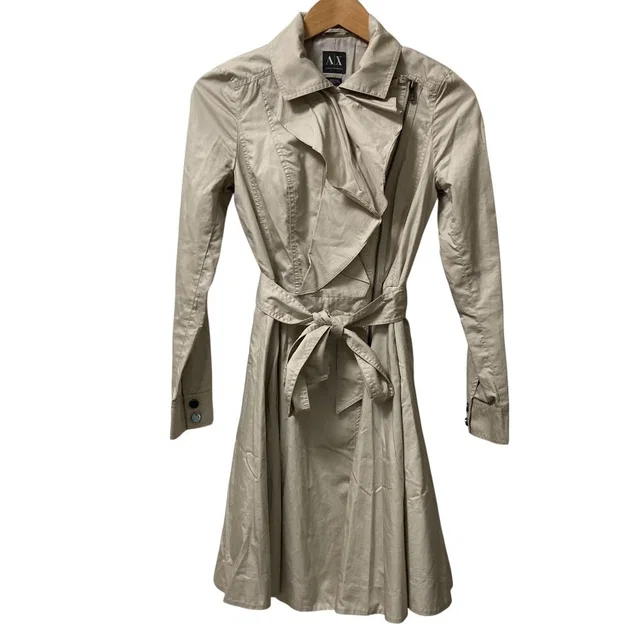 Giorgio Armani Exchange Design Trench Coat from LuxUness