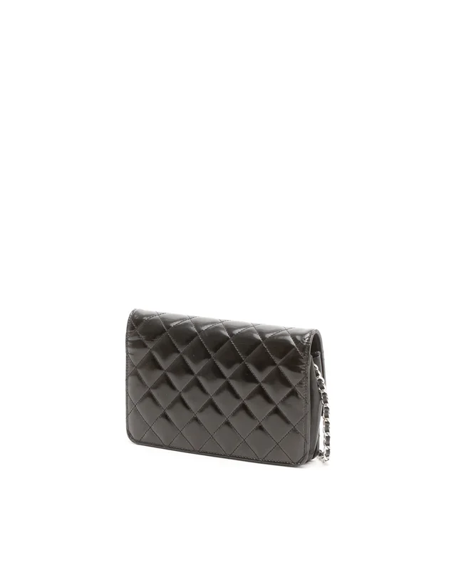 Chanel Brilliant CC Patent Wallet On Chain Bag in Patent leather from A Retro Tale, photo 3 of 11