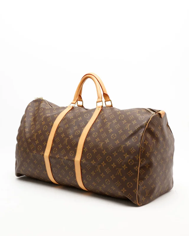 Louis Vuitton Monogram Keepall 60 Weekend Bag in Coated canvas from A Retro Tale, photo 3 of 10
