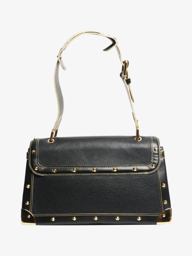 Louis Vuitton 2007 Black studded shoulder bag in Black Leather from Sign of the Times, photo 3 of 10