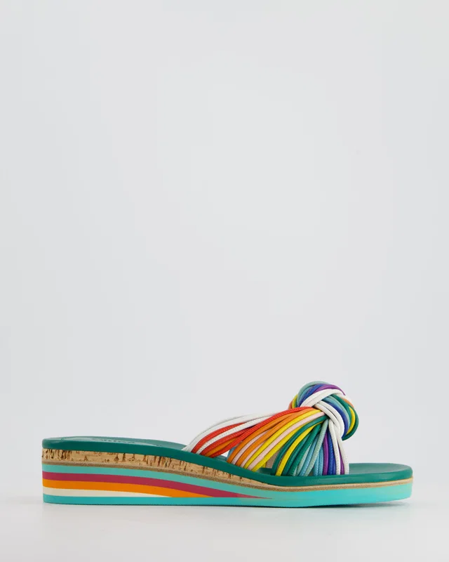 Chloé Multicolour Beach Leather Mules Size EU 38 in Leather from Sellier