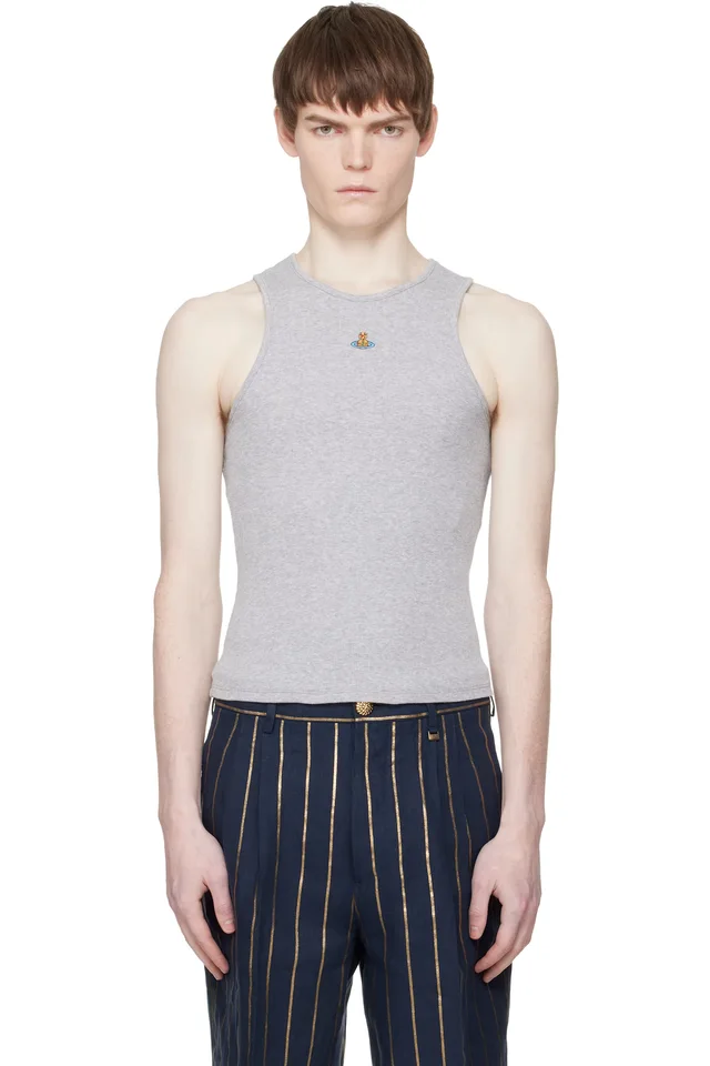 Vivienne Westwood Gray 90s Tank Top, image 1 of 1 from SSENSE