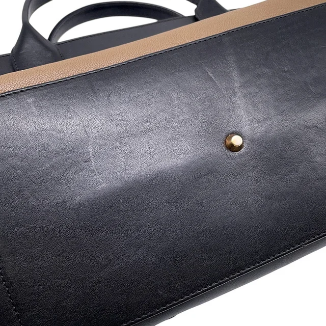 Chloé Alice 2way Shoulder Bag Black/Brown Leather in Black Leather from GALLERY RARE, photo 7 of 18