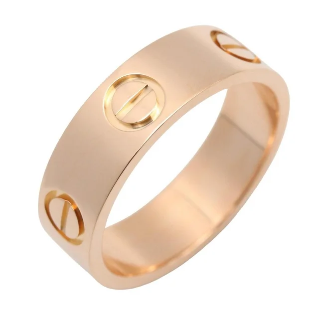 Cartier Love Ring, 18k Pink Gold (Pg), Men's/Women's, Tone, B4084800 in gold from Poshmark