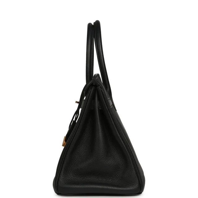 Hermès Birkin 30 Black Evercolor Gold Hardware in Black Goatskin from Madison Avenue Couture, photo 2 of 2