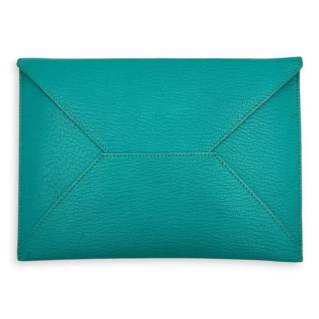 Hermès Envelope Trio Wallet Multi-colour in Goatskin from Luxury Promise