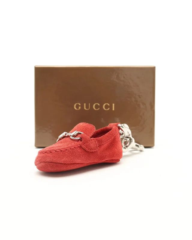 Gucci Loafer Bag Charm in Suede from A Retro Tale, photo 2 of 5