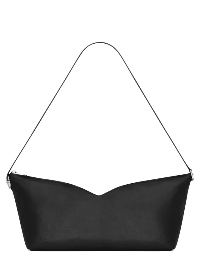 Saint Laurent Le Tuc Shoulder Bag — Black Goya Leather in Black Leather from HEWI