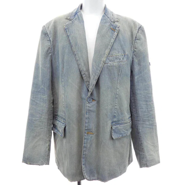 Balenciaga Denim Jacket in Denim from LuxUness