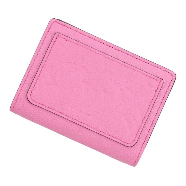 Louis Vuitton Portefeuille Clare rose lollipopM82514 Monogram Empreinte Leather in Pink Leather from GALLERY RARE