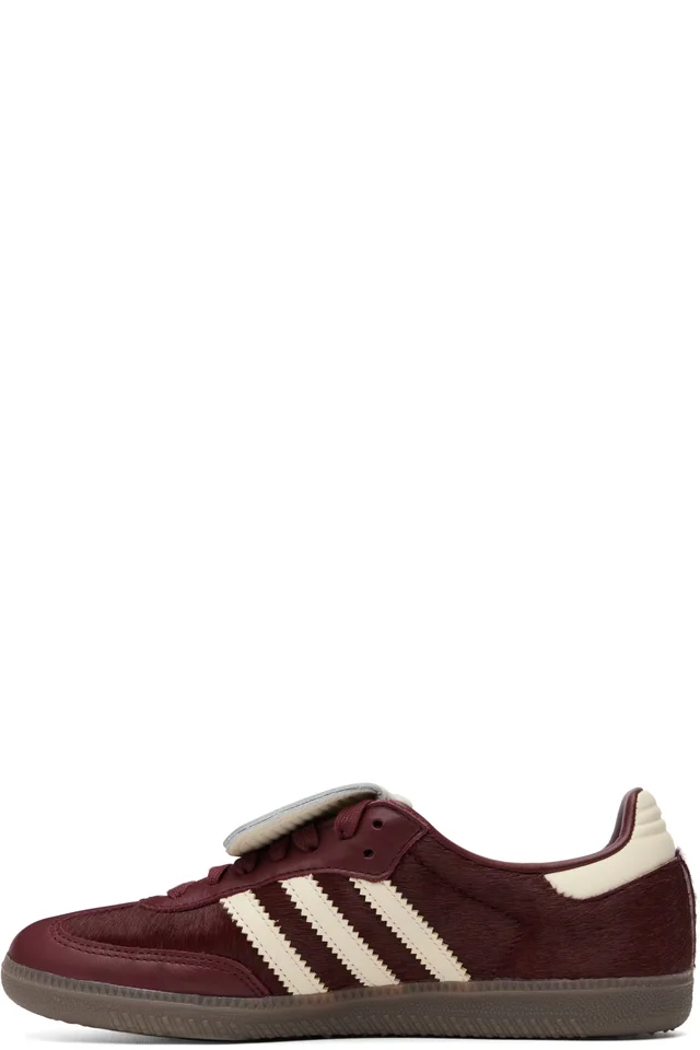adidas Originals Burgundy Samba LT Sneakers, photo 3 of 4 from SSENSE