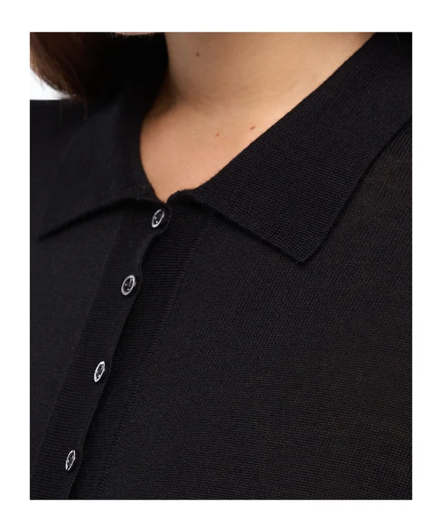 Pinko long-sleeve buttoned bodysuit, photo 7 of 7 from SENSER