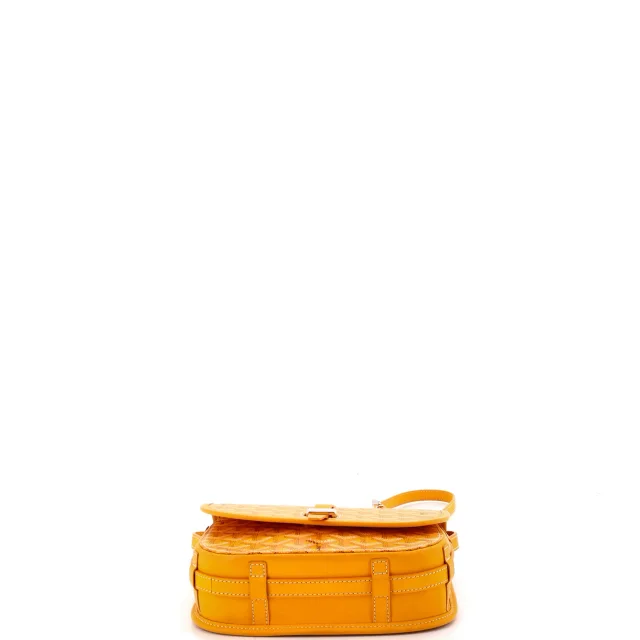 Goyard Belvedere II Messenger Bag Coated Canvas PM in yellow Coated canvas from Rebag, photo 4 of 7