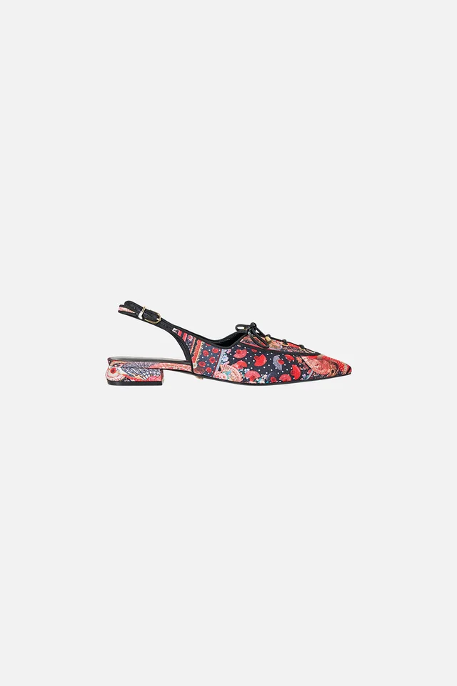Camilla eBoutique ELENA LACE UP FRONT POINTED SLINGBACK DAUGHTERS OF DUENDE from CAMILLA, photo 1 of 1