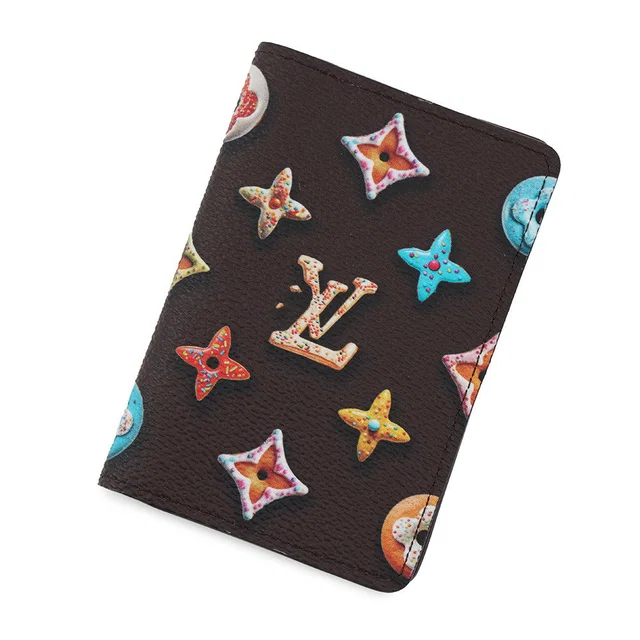 Louis Vuitton Card Case Organizer - De Poche ChocolateM28282 Monogram Donut Canvas in Canvas from GALLERY RARE