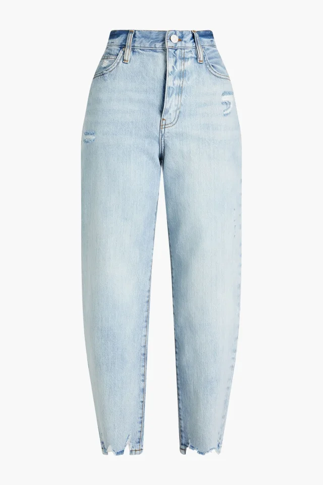Cropped Distressed Boyfriend Jeans, image 1 of 1 from THE OUTNET