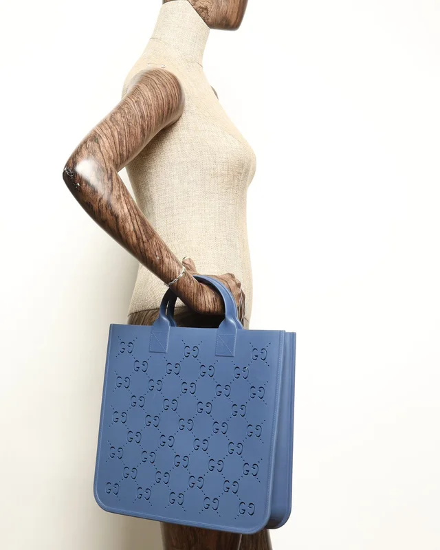 Gucci GG Cut-Out Rubber Tote Bag from A Retro Tale, photo 7 of 7