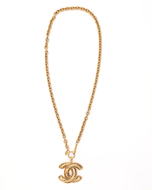Chanel Vintage Coco Mark Long Necklace from A Retro Tale, photo 2 of 4