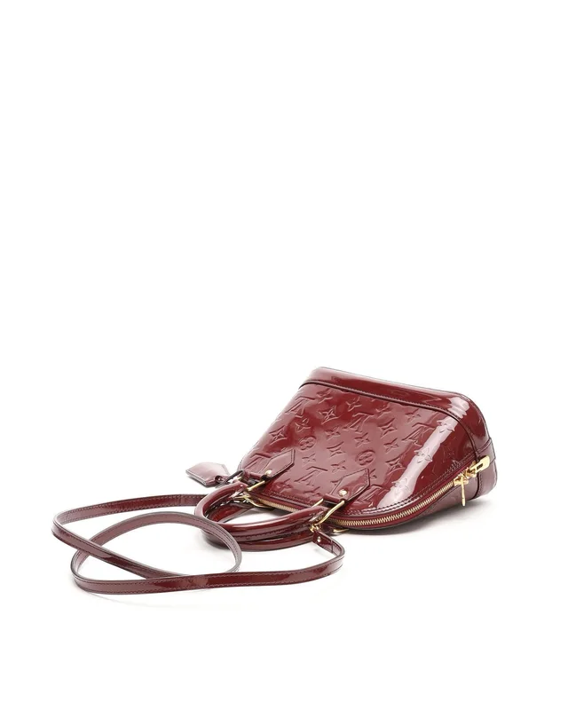 Louis Vuitton Vernis Alma BB Bag in Patent leather from A Retro Tale, photo 4 of 10