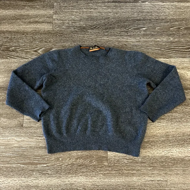 Loro Piana 100% Cashmere Sweater Gray Size 52 (*Shrunk* To Xs/S) Cropped Fit in gray Cashmere from Poshmark