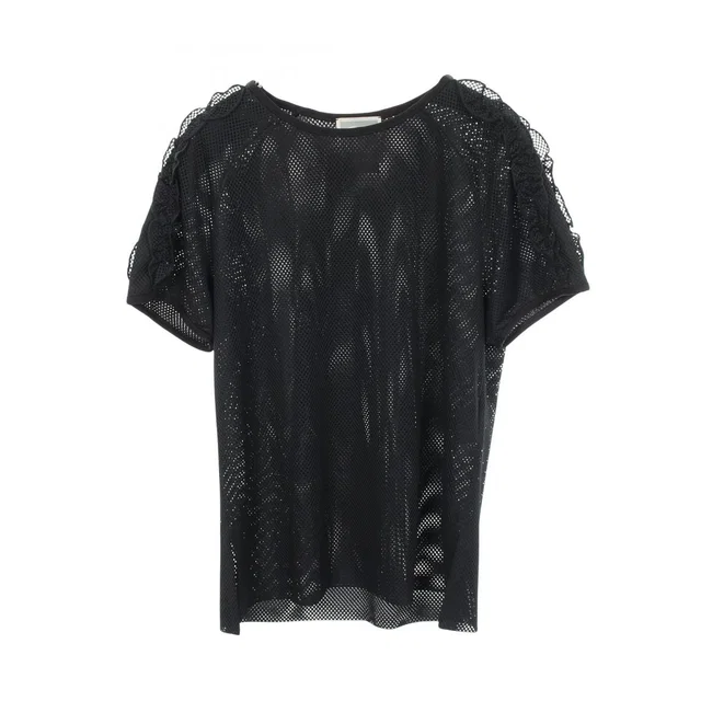 Chanel Mesh Ruffles Top from The Reluxe