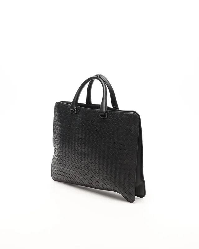 Bottega Veneta Intrecciato Business Bag in Woven leather from A Retro Tale, photo 3 of 9