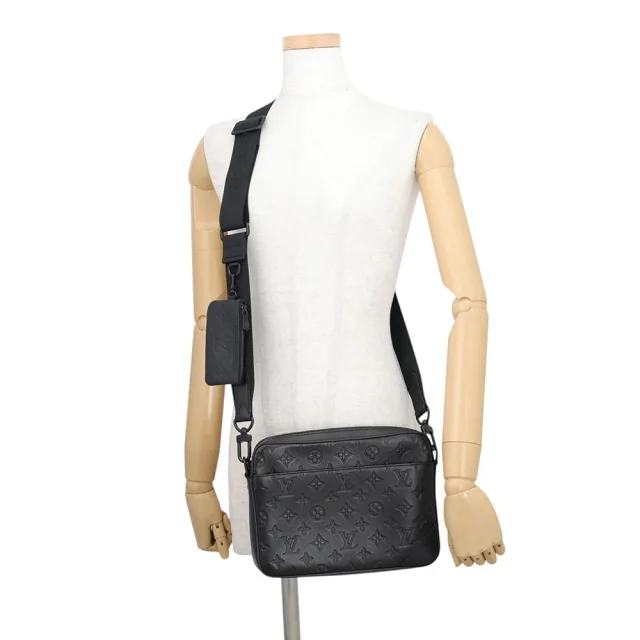 Louis Vuitton Duo messenger NoirM69827 Monogram Shadow from GALLERY RARE, photo 4 of 17