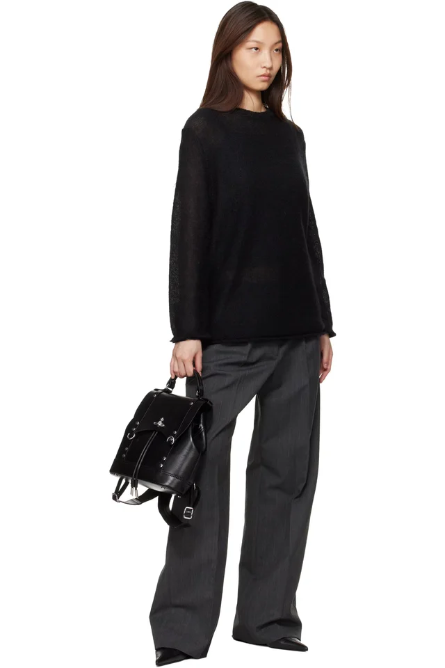 Vivienne Westwood Black Max Small Backpack, photo 4 of 4 from SSENSE
